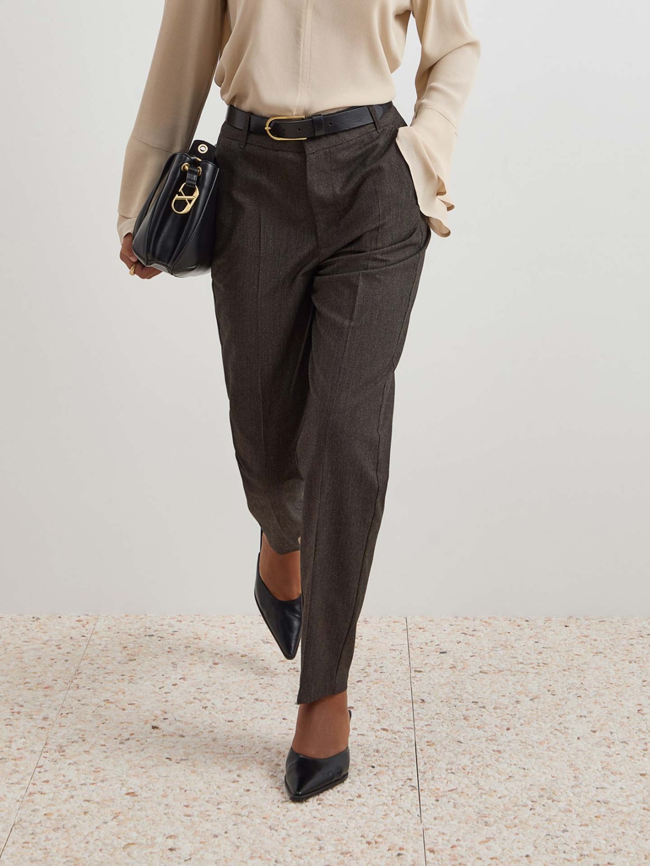 Cal�as Chino com Vinco Frontal