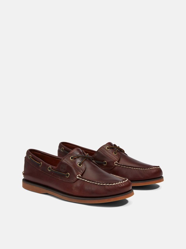 Sapatos de Vela Clássicos em Pele