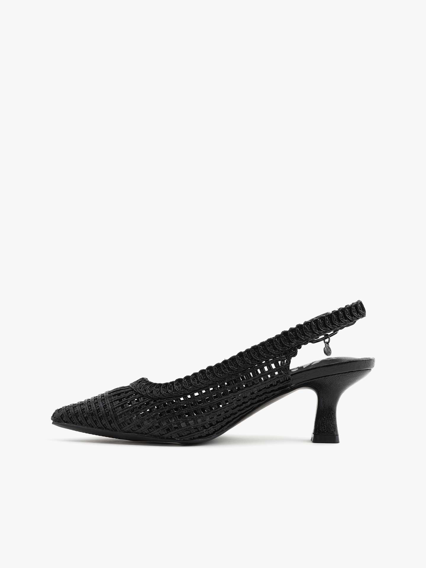 Sapatos Slingback com Salto