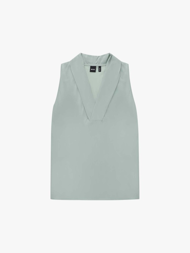 Top sem Mangas em Seda