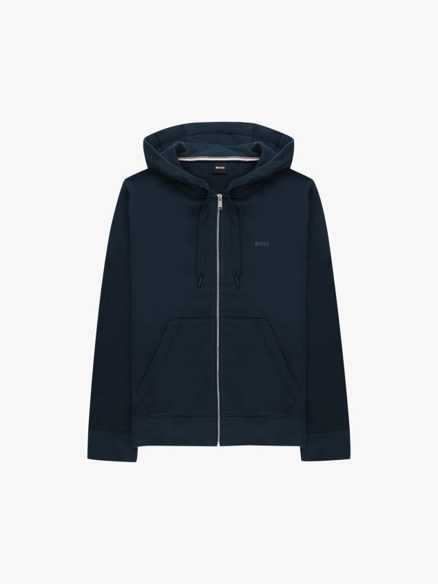 Casaco com Capuz e Fecho de Correr