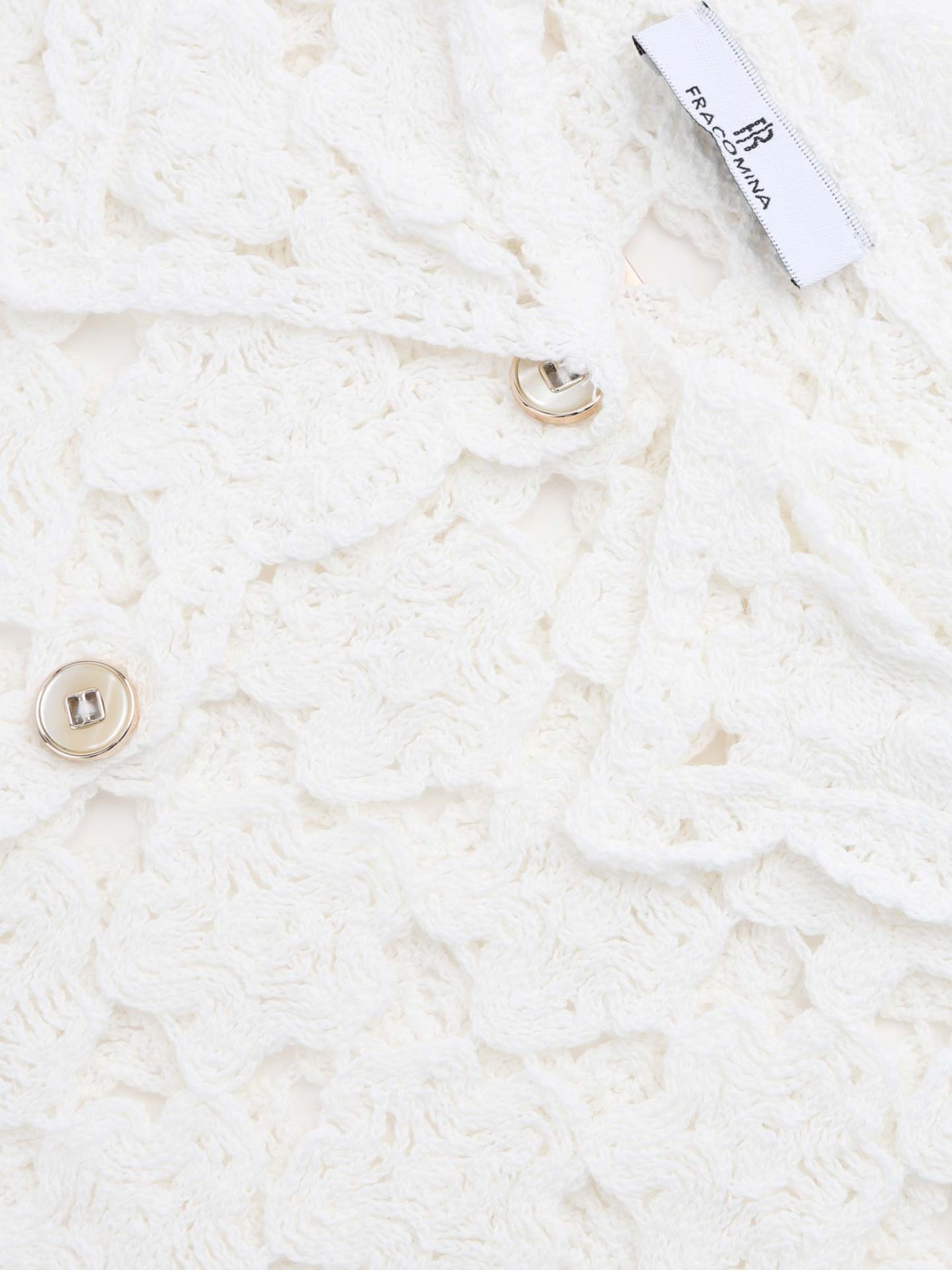 Casaco de Malha Crochet