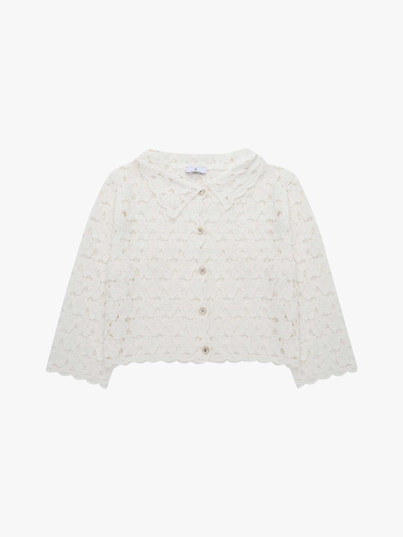 Casaco de Malha Crochet