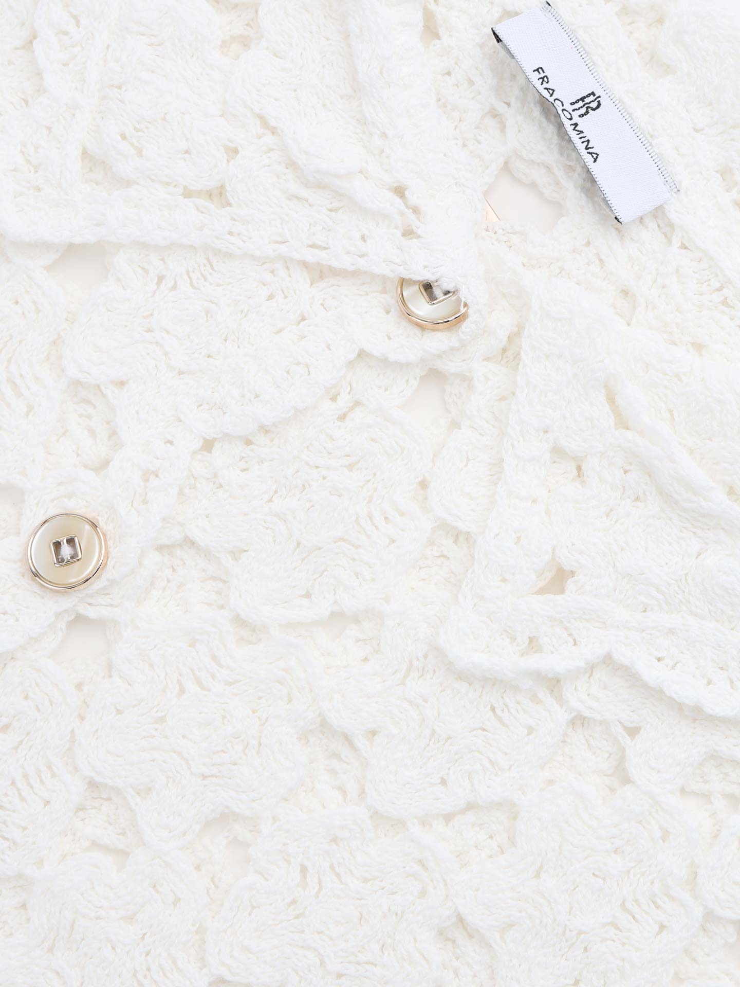 Casaco de Malha Crochet