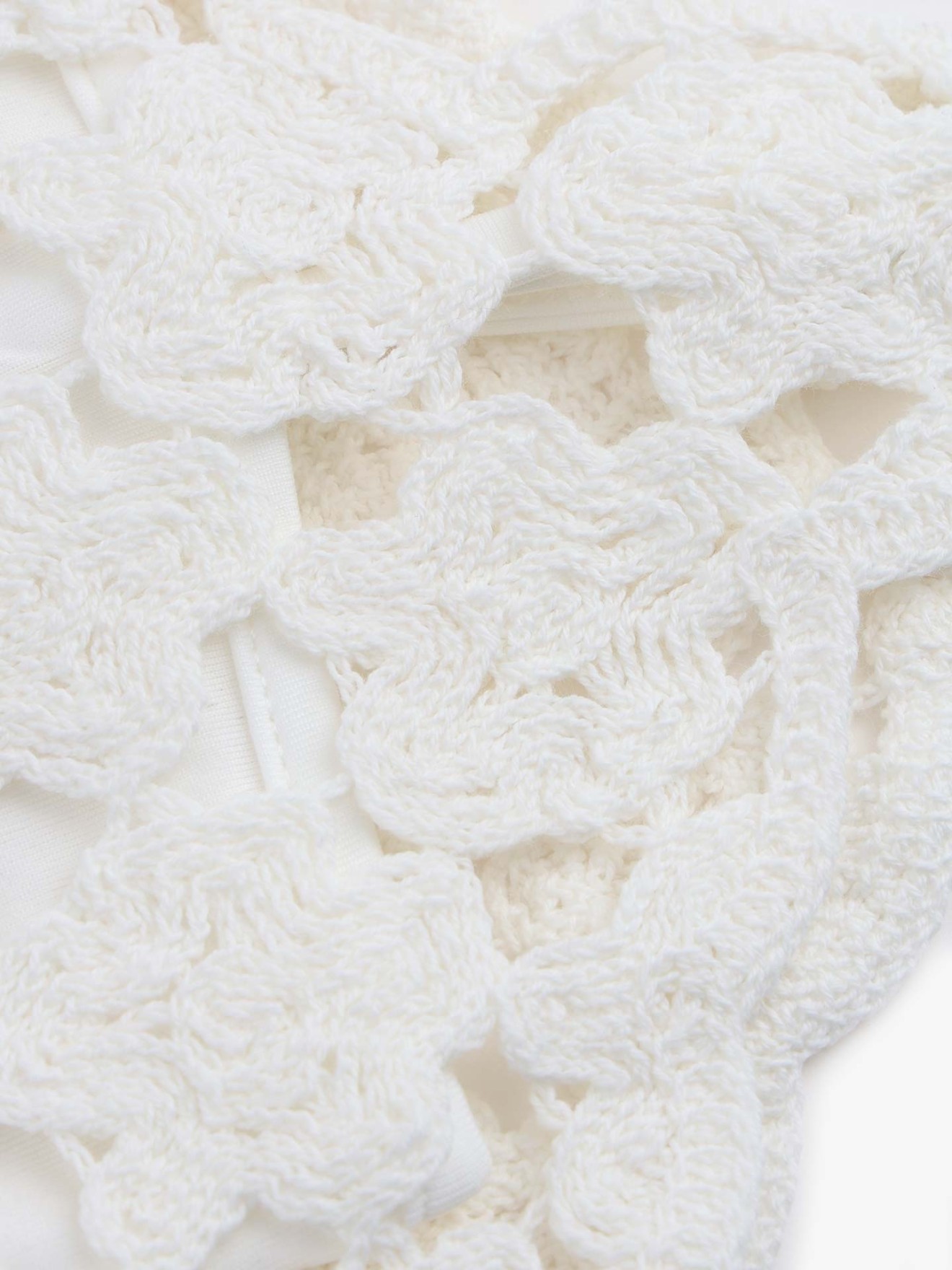 Top Curto de Crochet