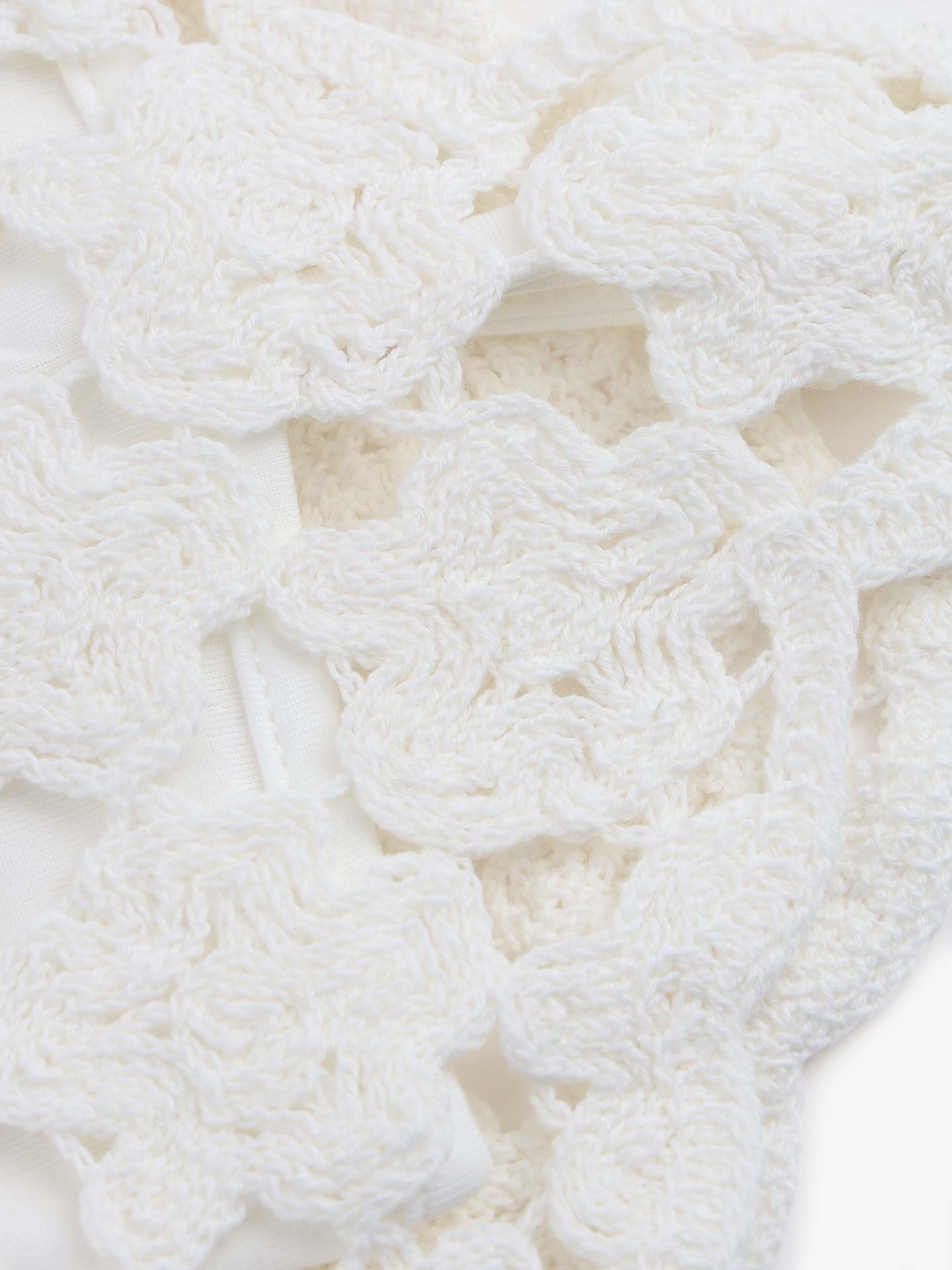 Top Curto de Crochet