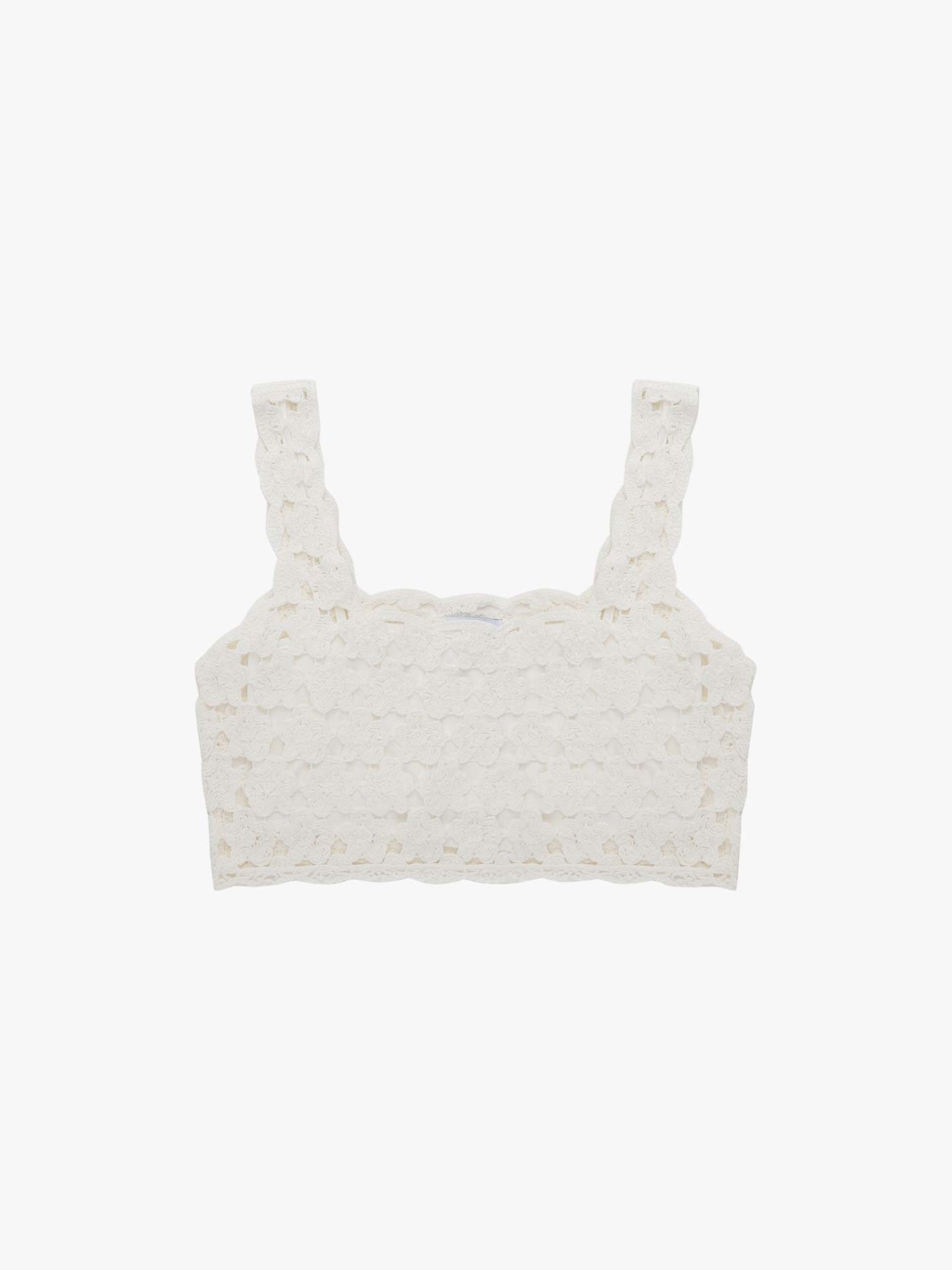 Top Curto de Crochet