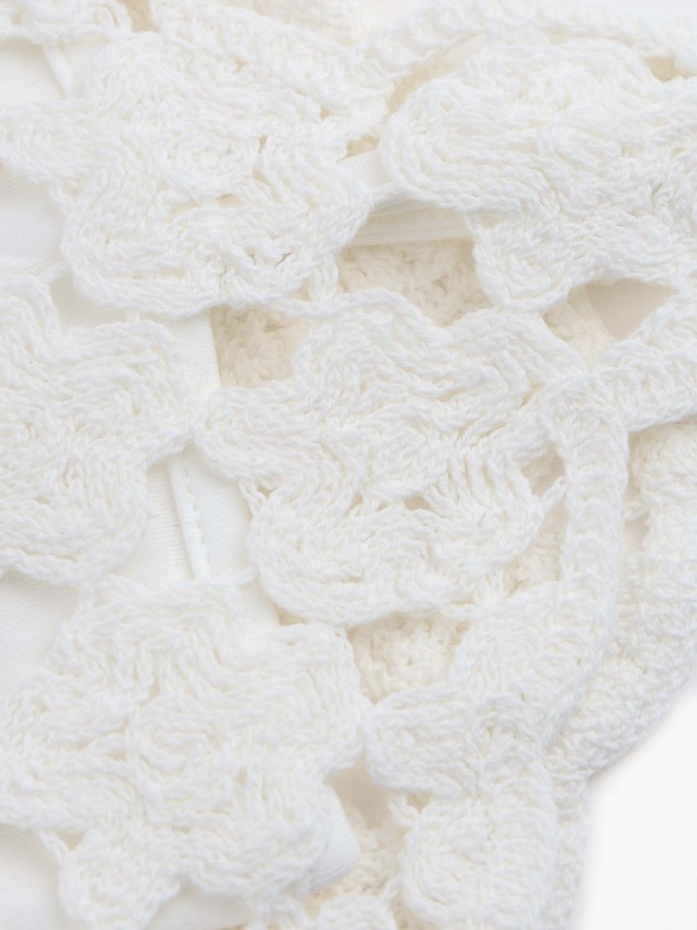 Top Curto de Crochet