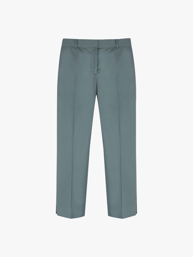 Cal�as Cropped de Corte Regular