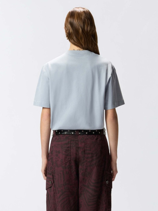 T-shirt com Logo de Pedraria