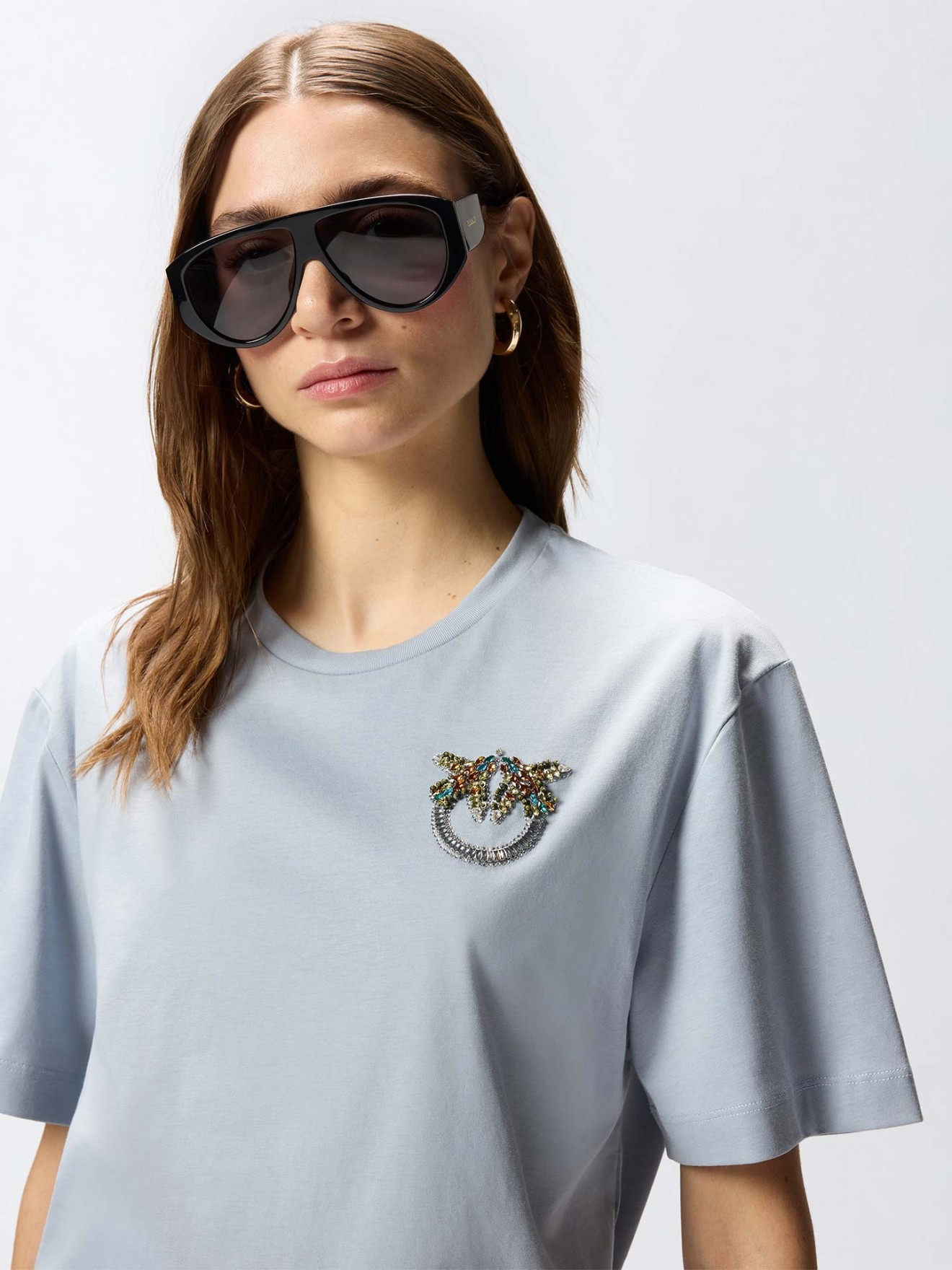 T-shirt com Logo de Pedraria