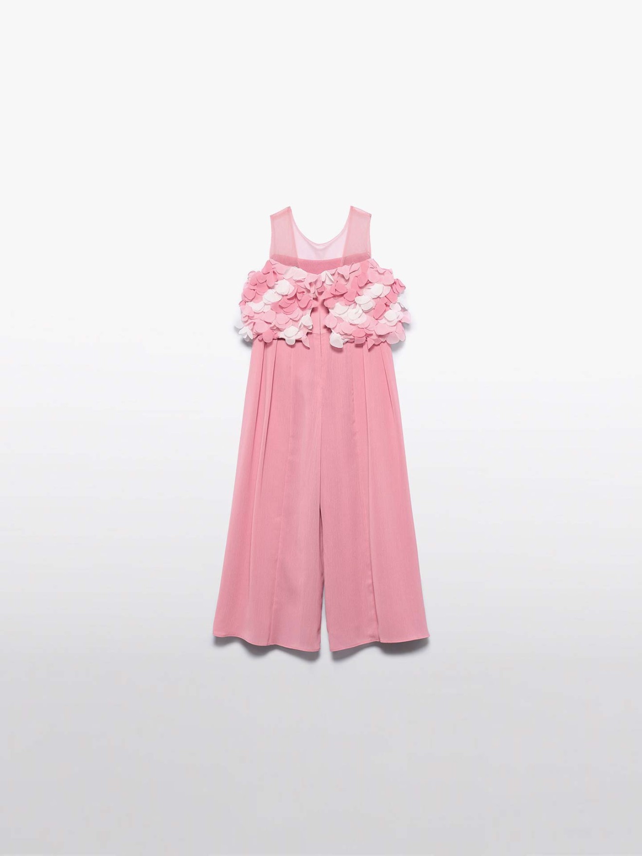 Macacão com Aplicação de Flores 3D