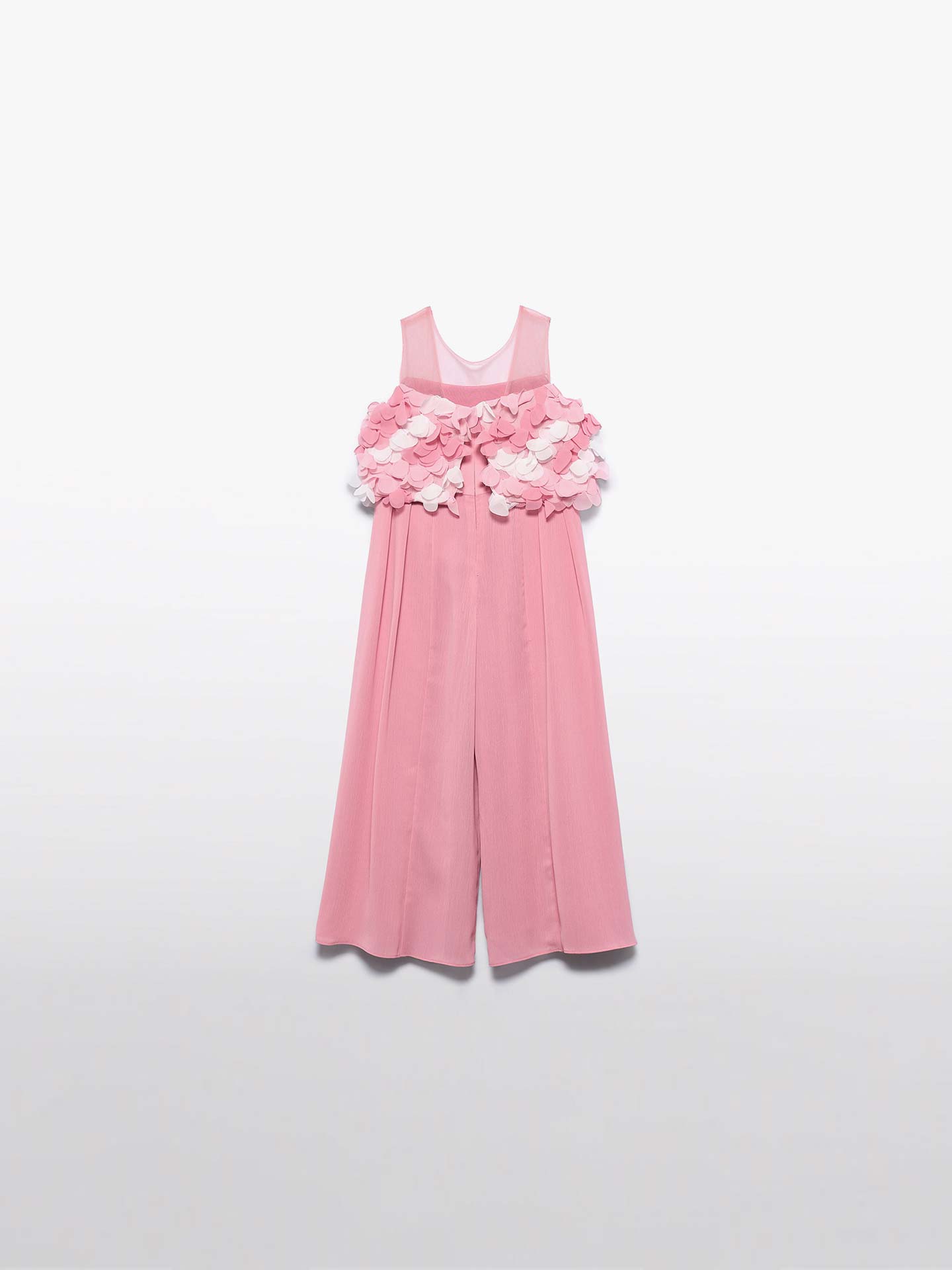 Macacão com Aplicação de Flores 3D