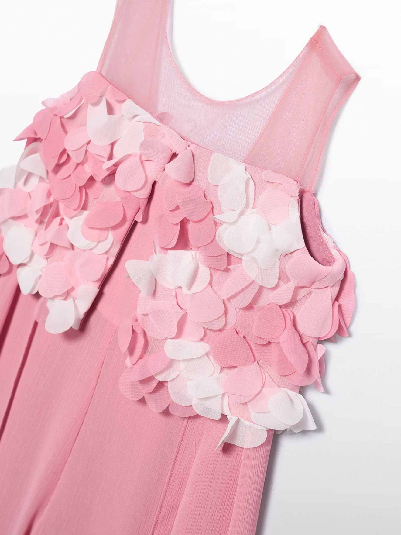 Macacão com Aplicação de Flores 3D