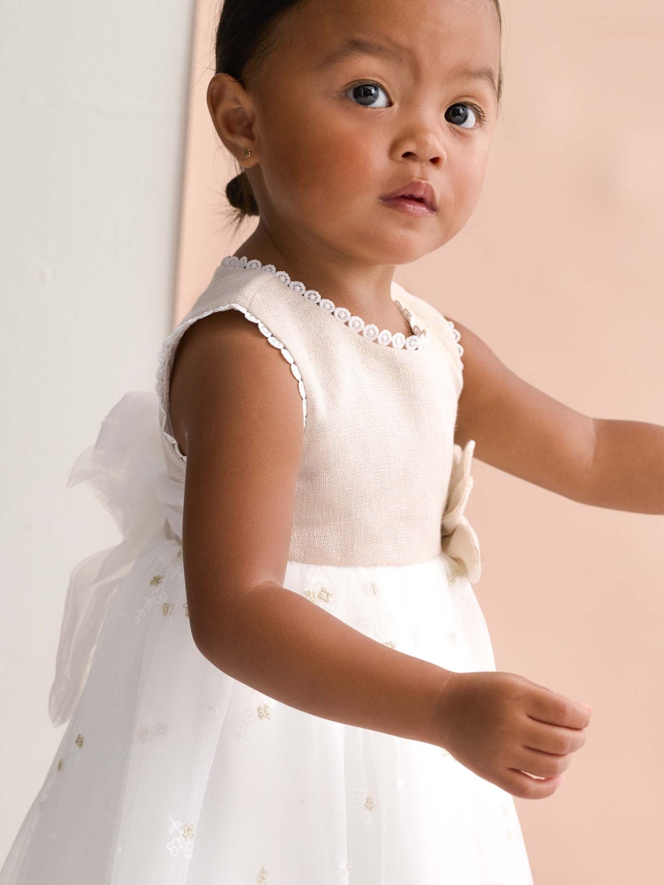 Vestido de Cerimónia com Saia de Tule