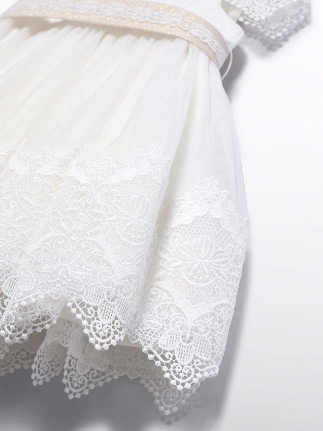 Vestido de Cerimónia em Tule Bordado