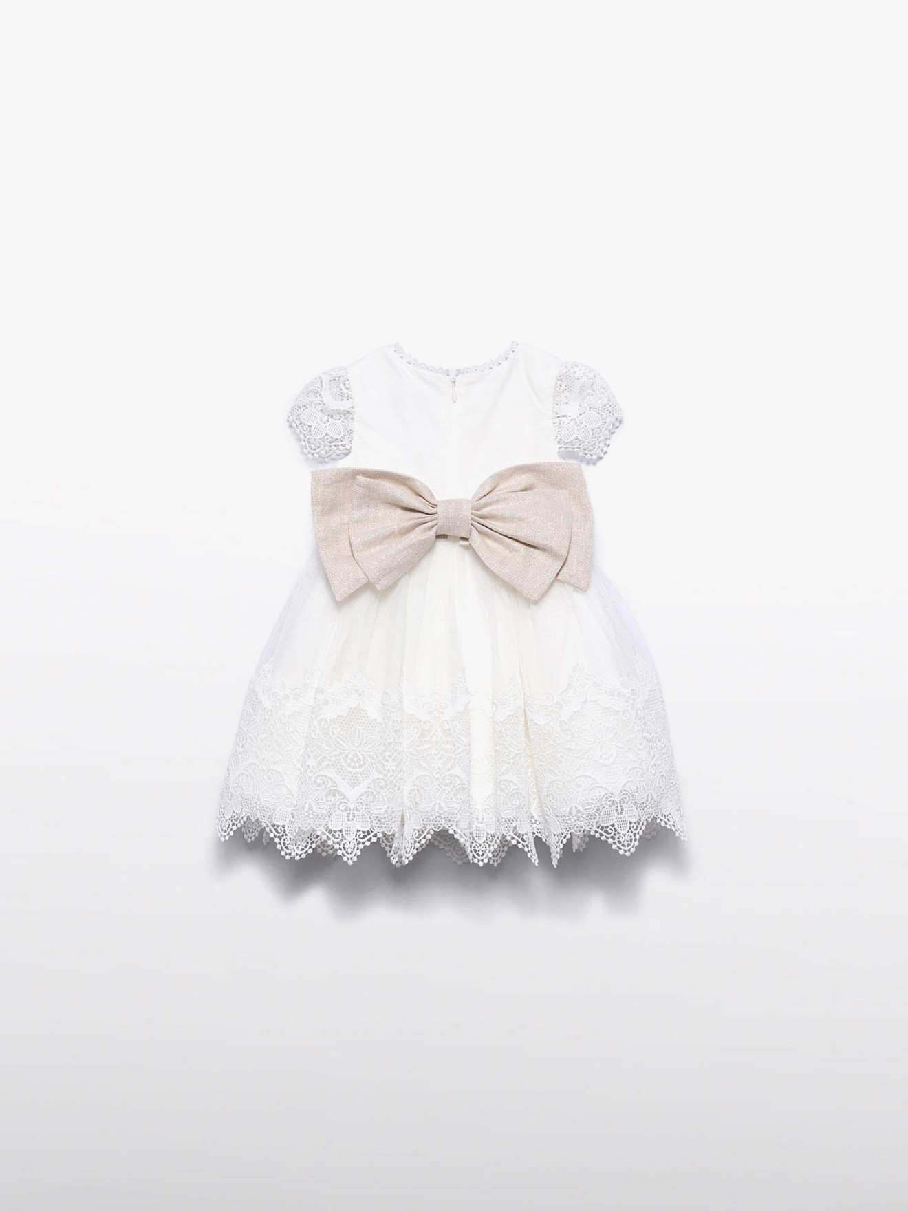 Vestido de Cerim�nia em Tule Bordado