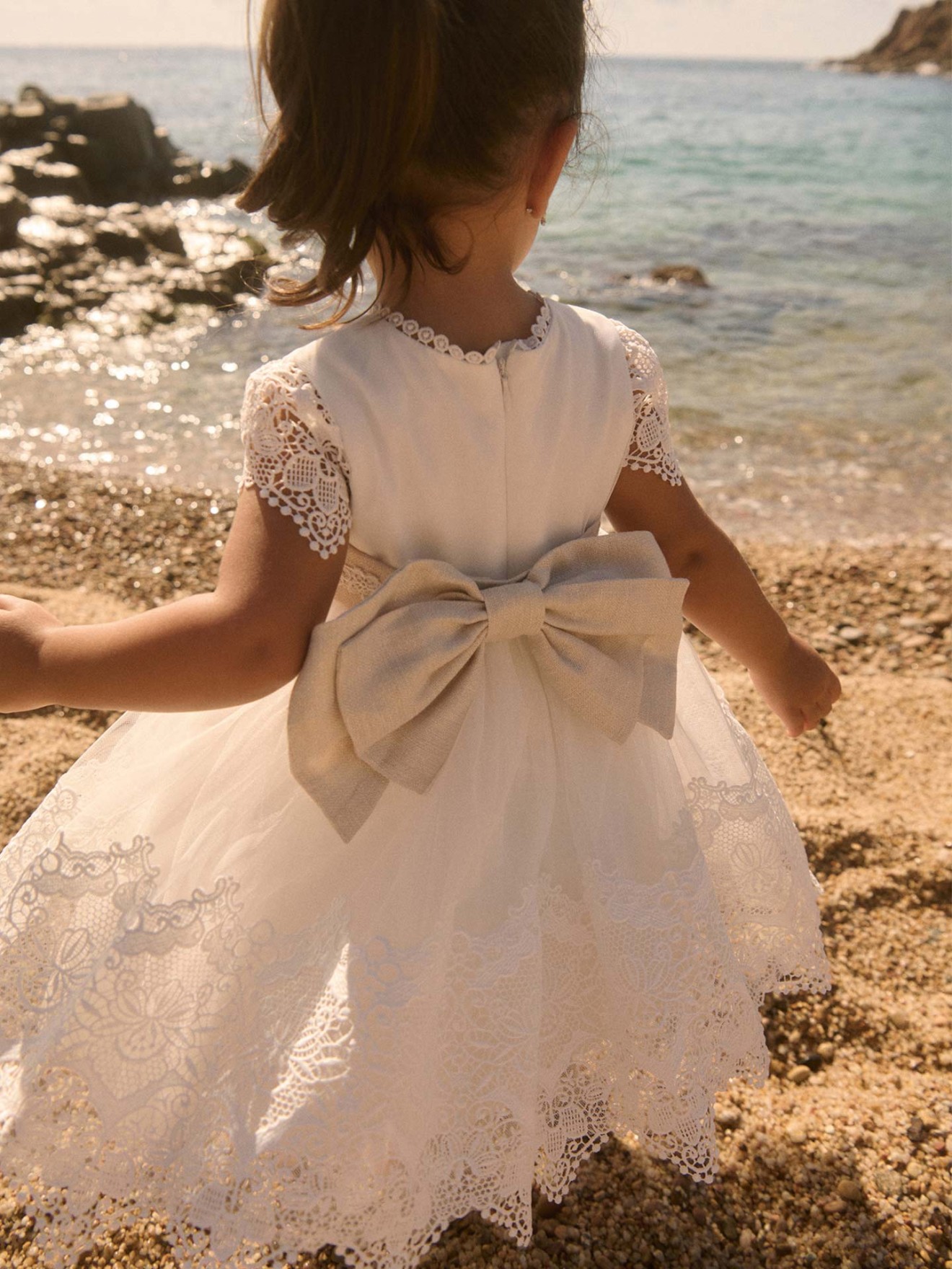 Vestido de Cerimónia em Tule Bordado