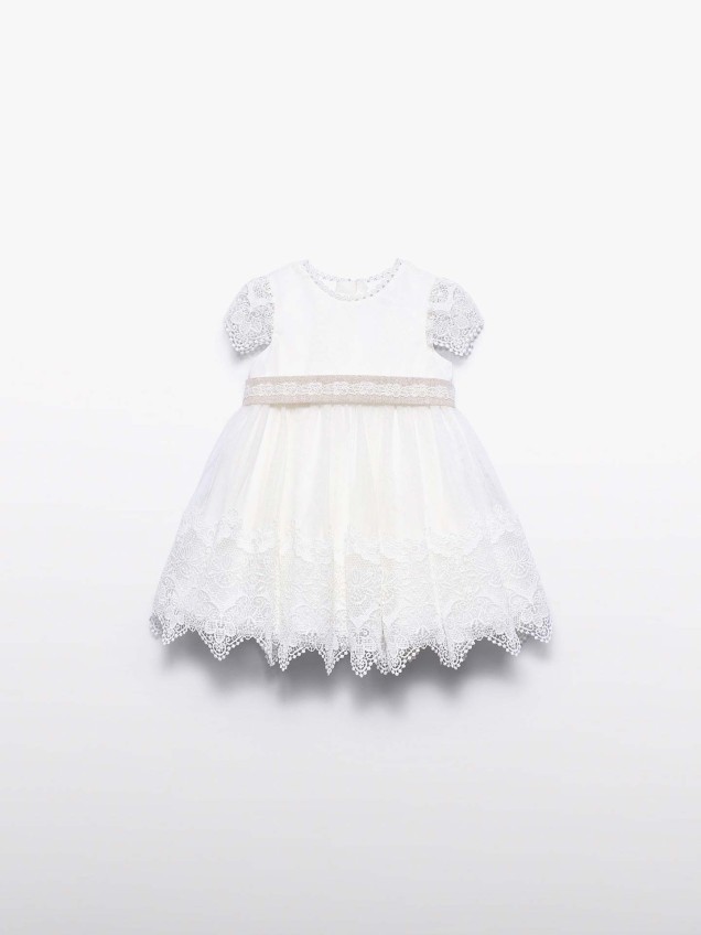 Vestido de Cerimónia em Tule Bordado