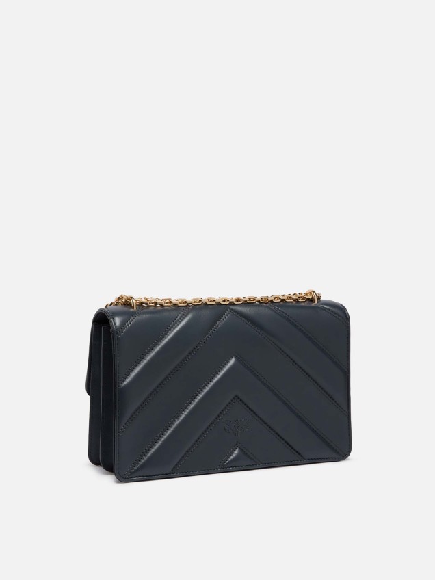 Mala de Tiracolo Love One Classic Trip em Pele