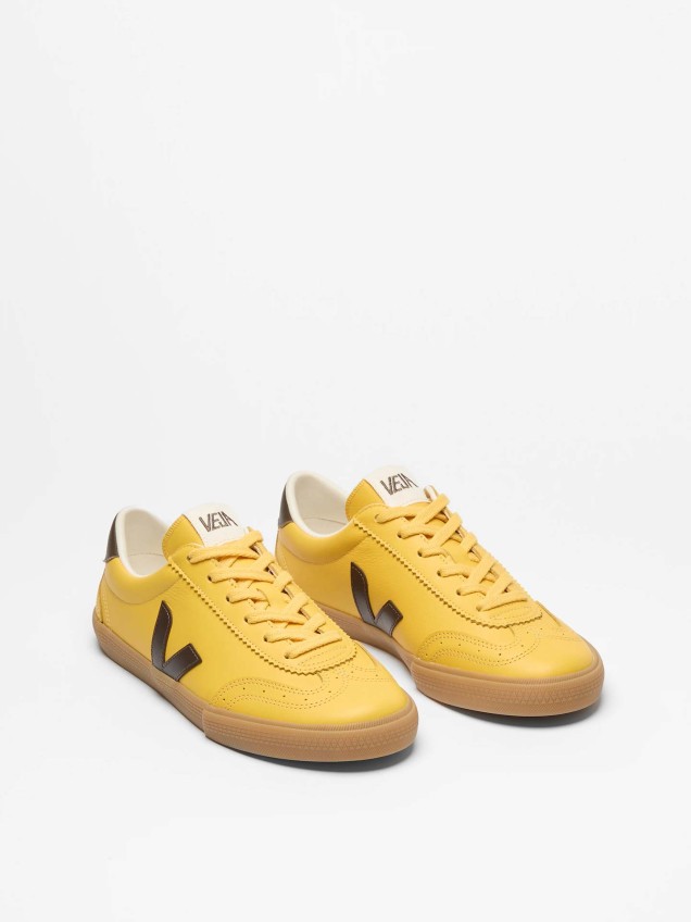 Sapatilhas Volley em Couro