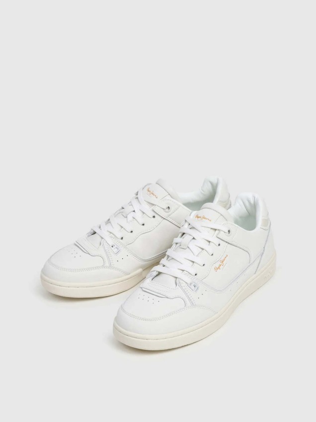 Sapatilhas Clay Club de Pele