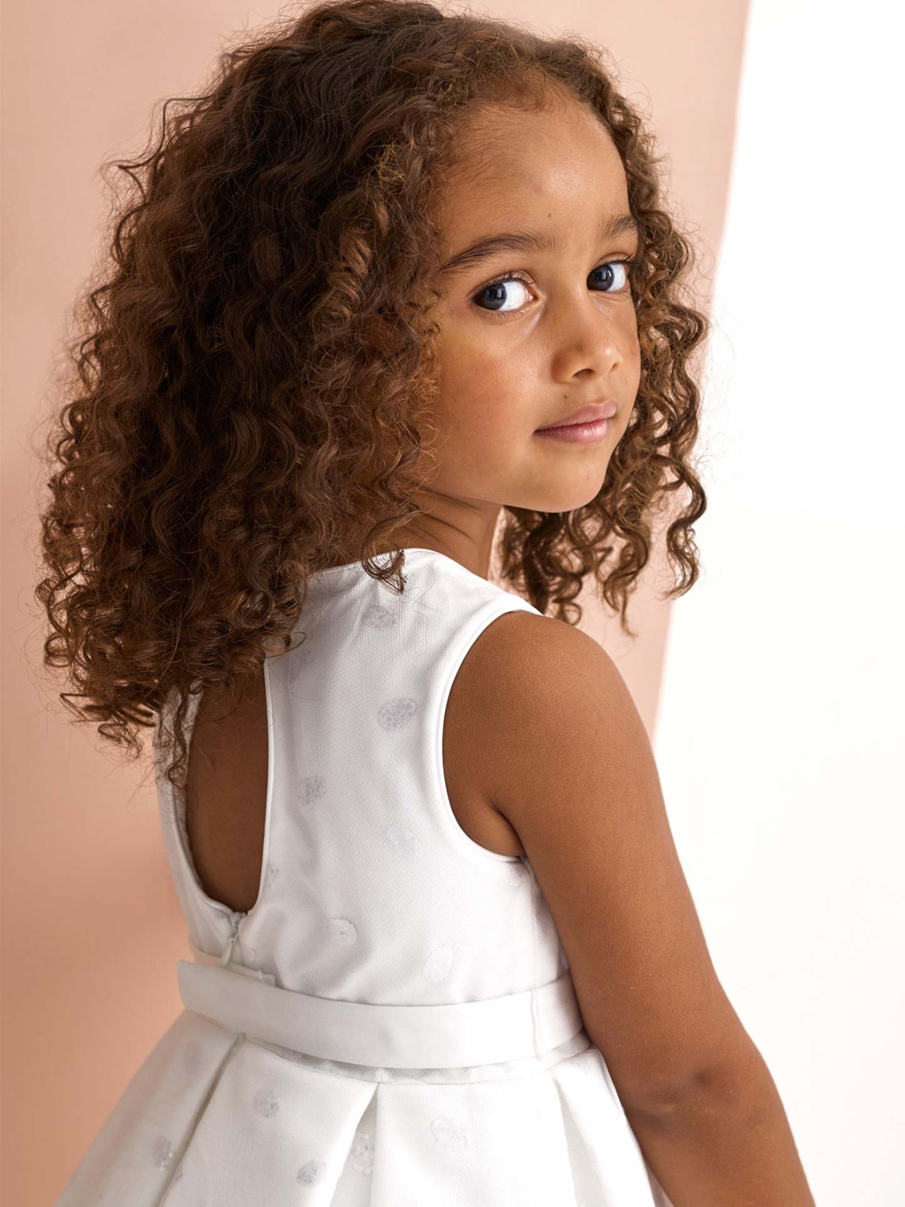 Vestido de Cerim�nia em Tule com Glitter