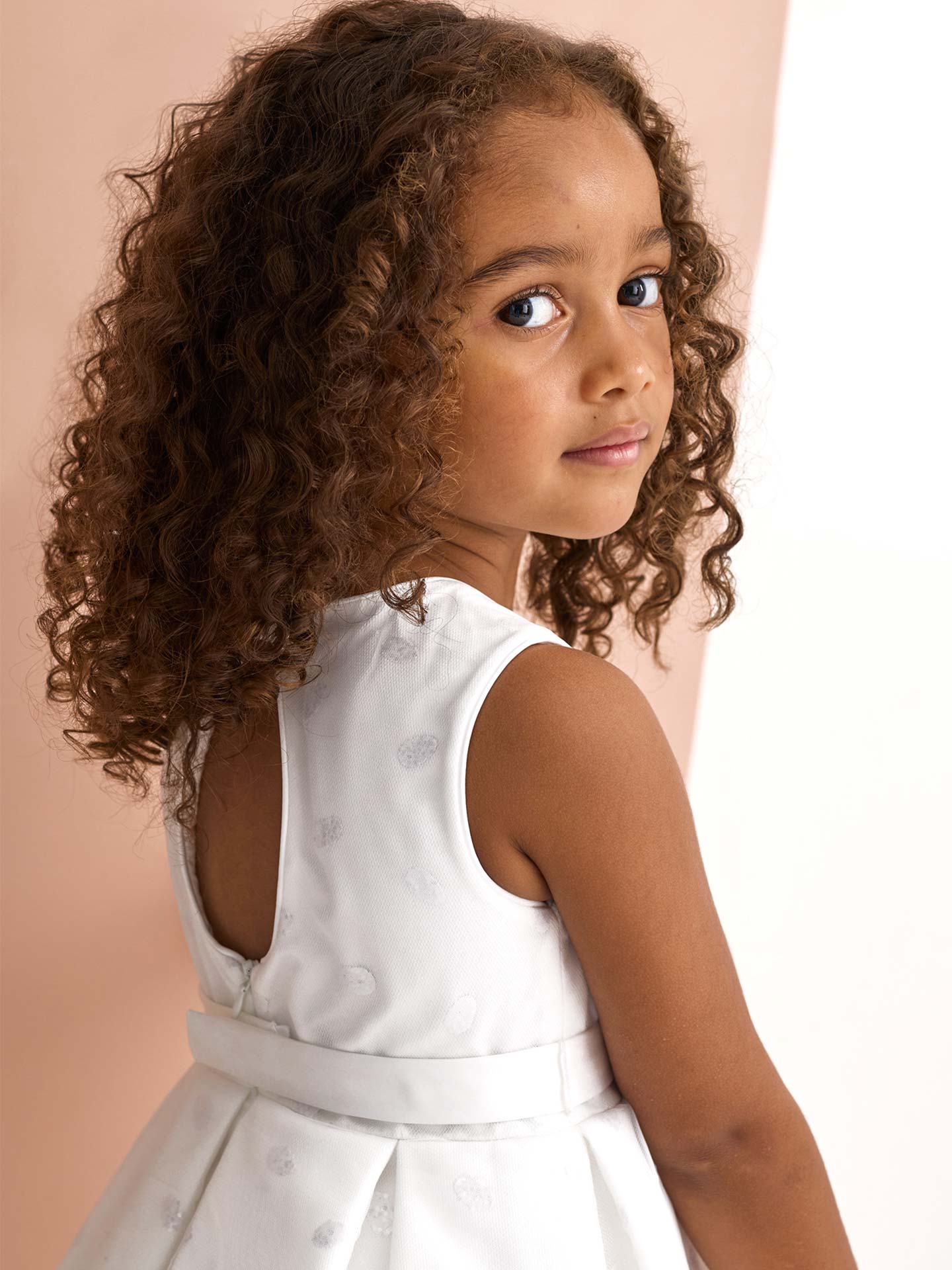 Vestido de Cerimónia em Tule com Glitter