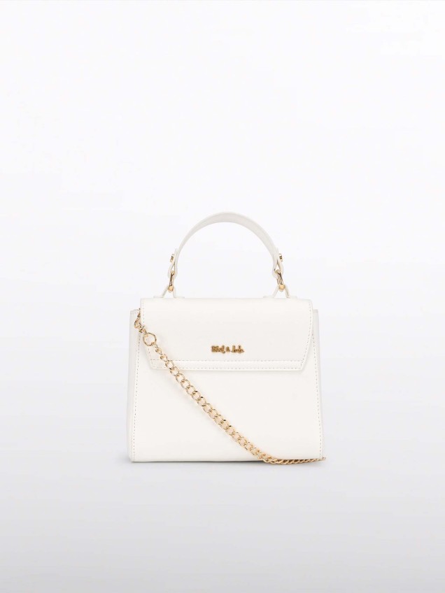 Mala de Mão Estruturada com Alça de Corrente