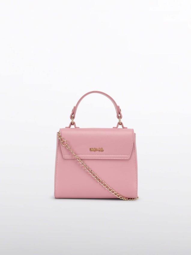 Mala de Mão Estruturada com Alça de Corrente