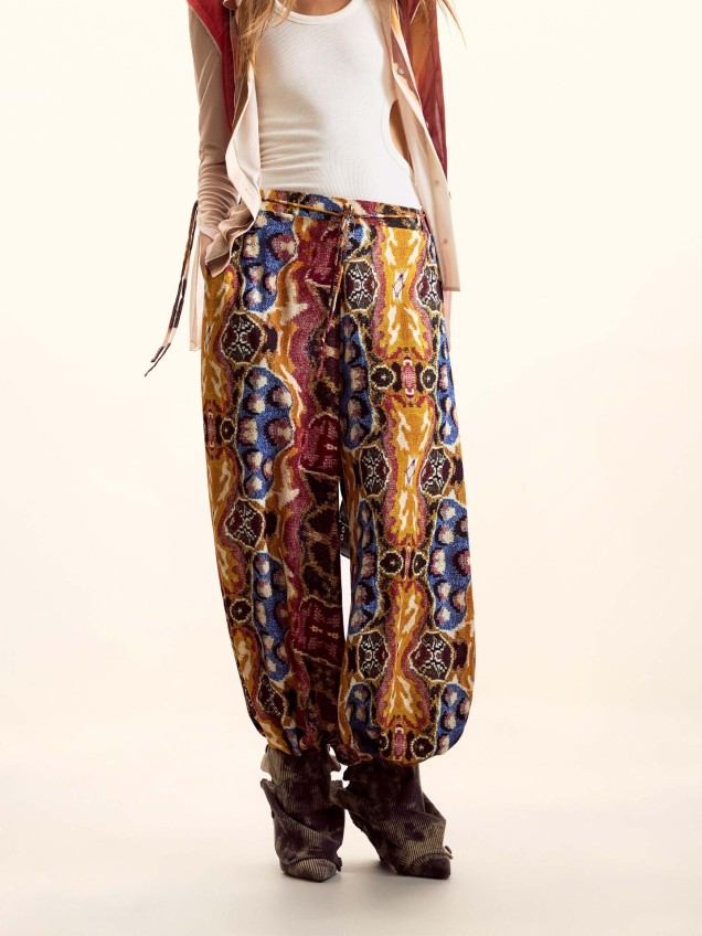 Cal�as Palazzo Fluidas Desigual x Mr. Christian Lacroix
