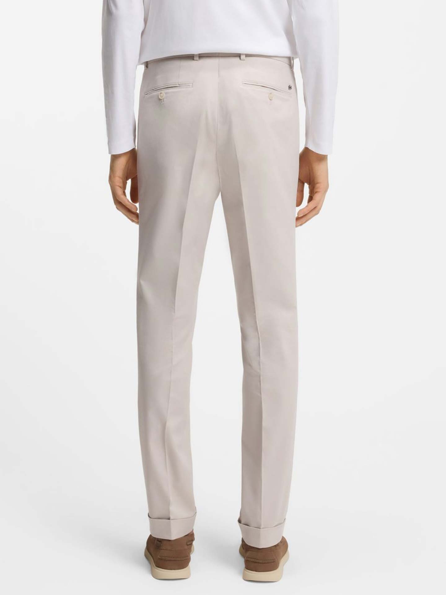 Calças Elásticas Slim Fit