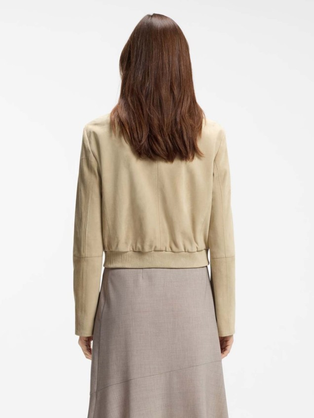 Casaco Curto de Camurça