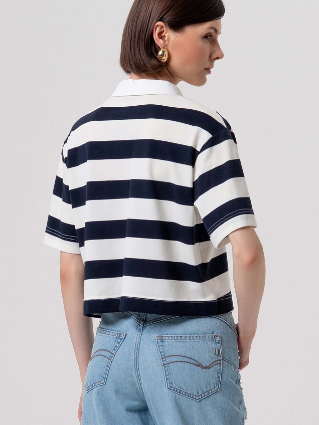 Polo Cropped Oversized