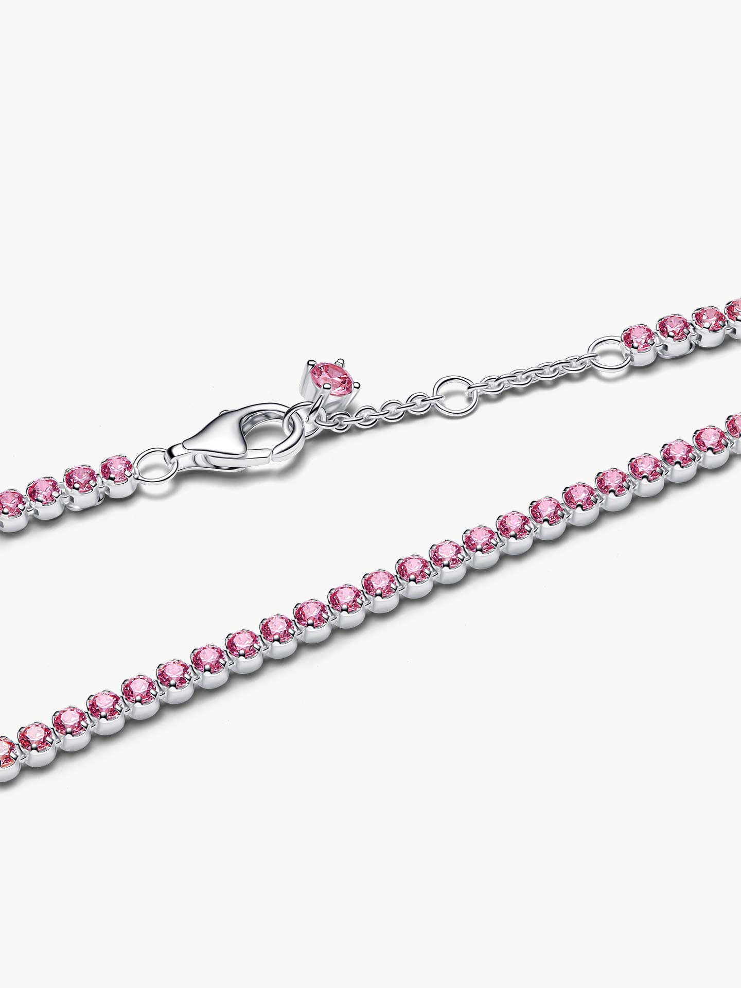 Pulseira de Ténis Pequena Rosa