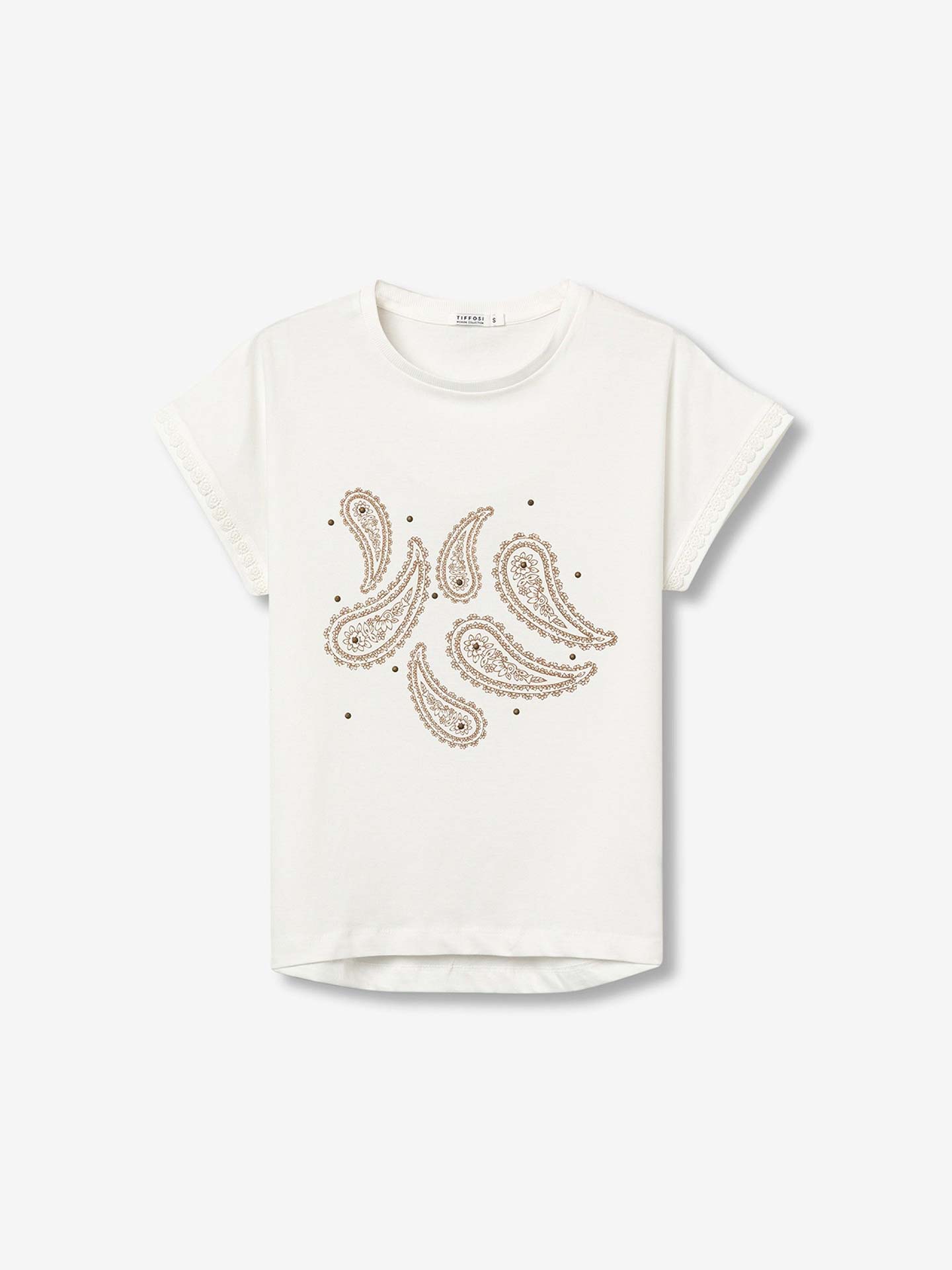 T-shirt com Estampado Paisle