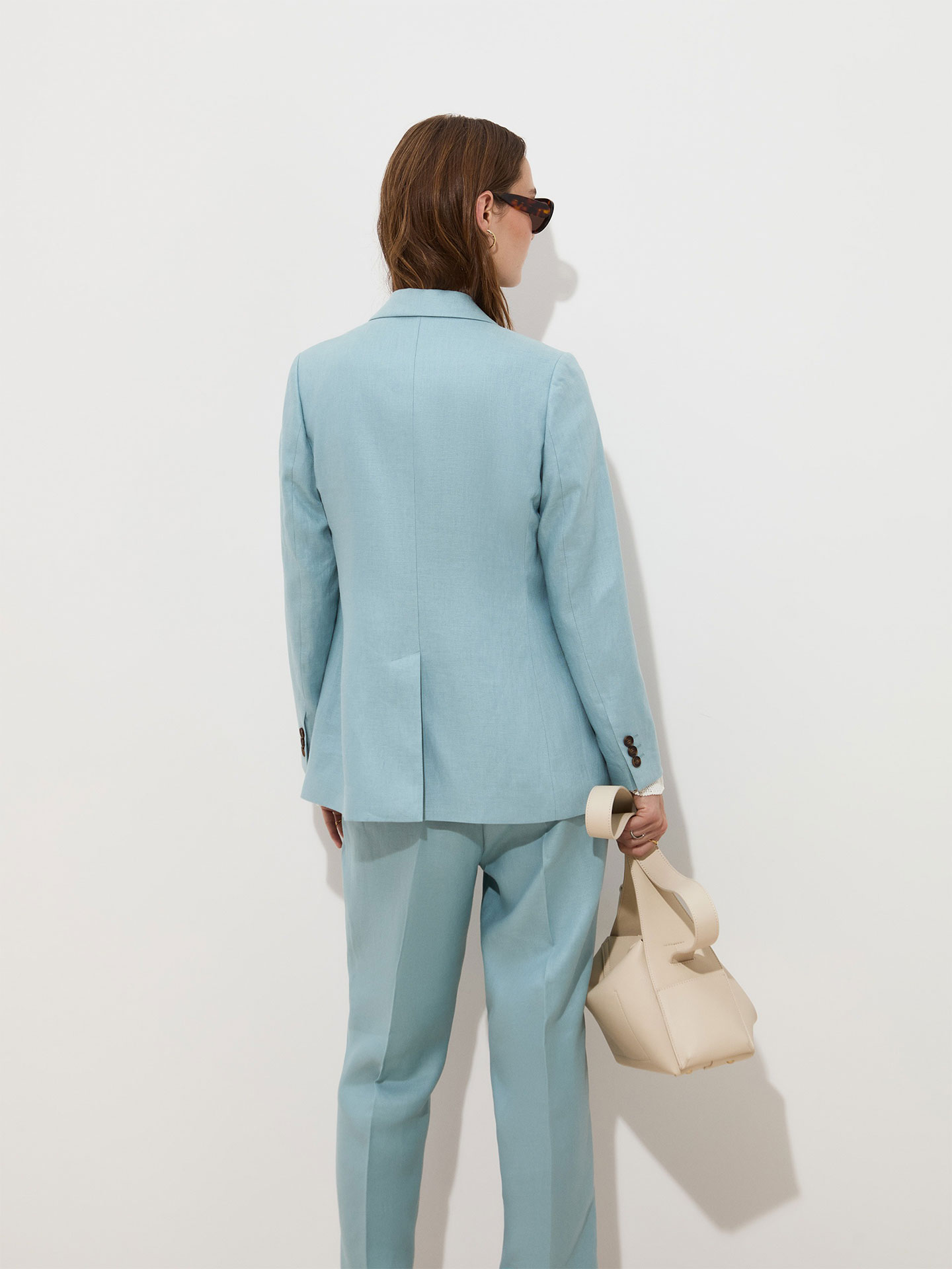 Blazer Regular Fit de Linho