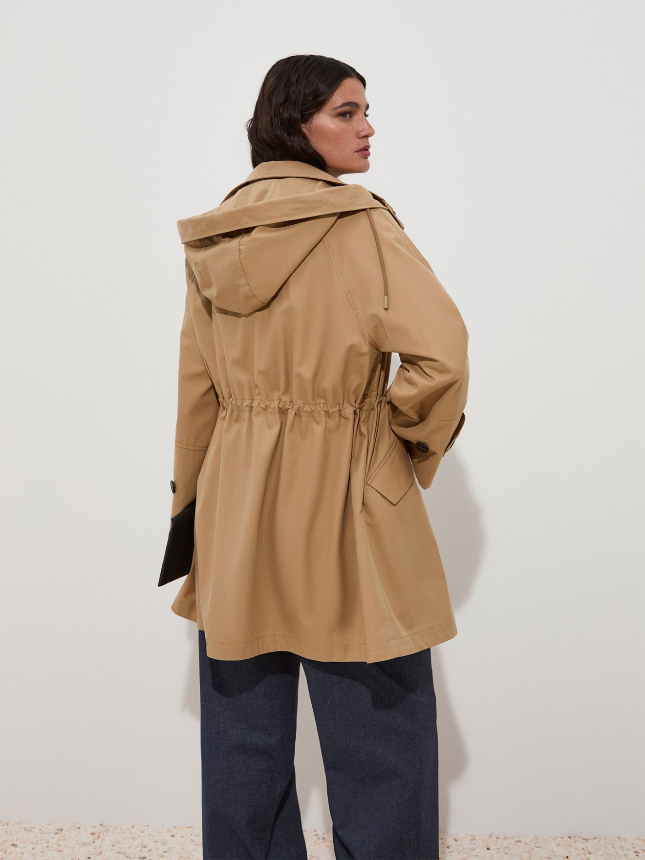 Parka com Capuz Removível