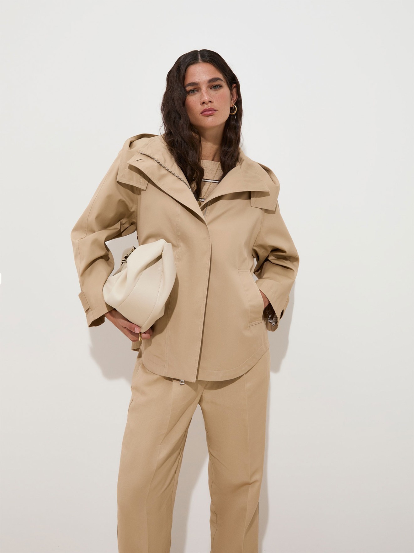 Parka de Corte Largo