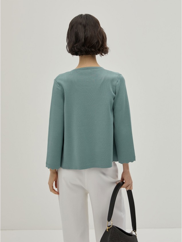 Casaco de Malha Curto