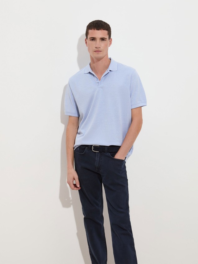 Polo Piqué Bicolor