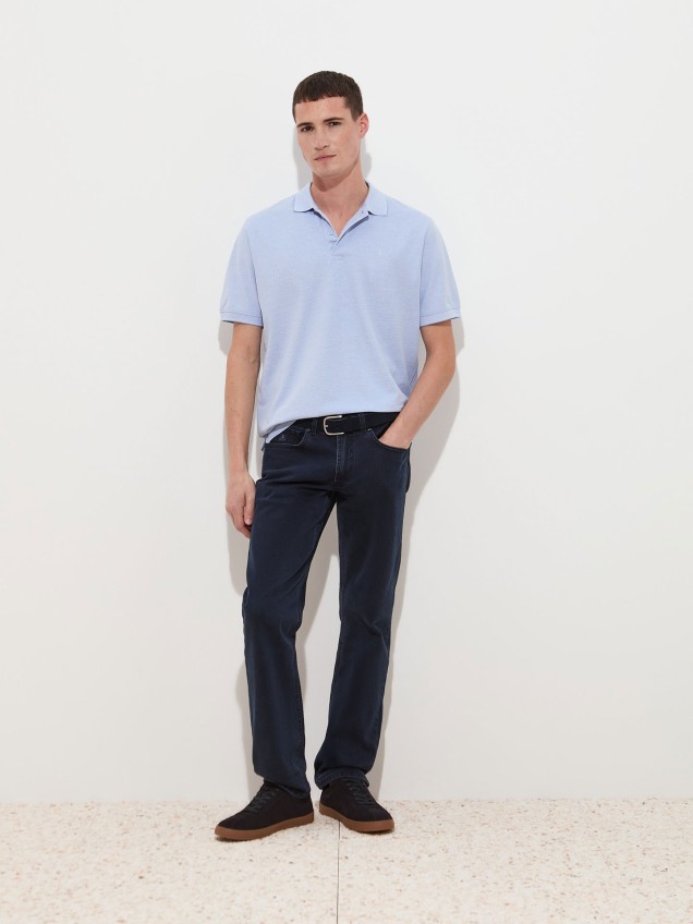 Polo Piqué Bicolor