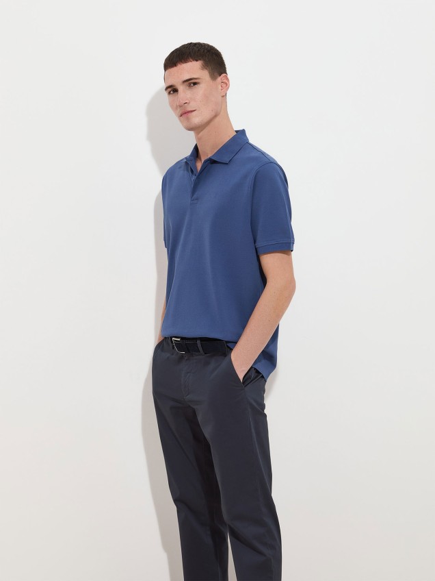Polo de Algodão Regular Fit