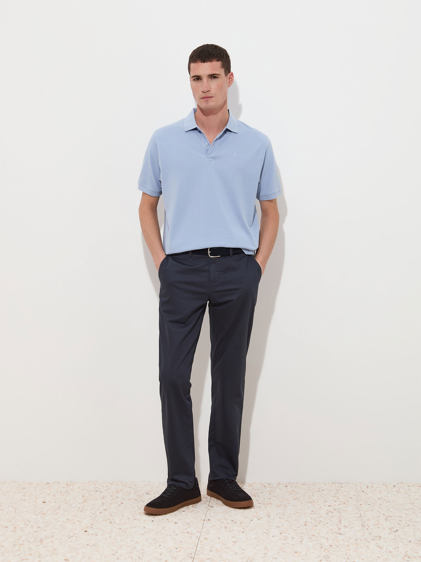 Polo de Algodão Regular Fit