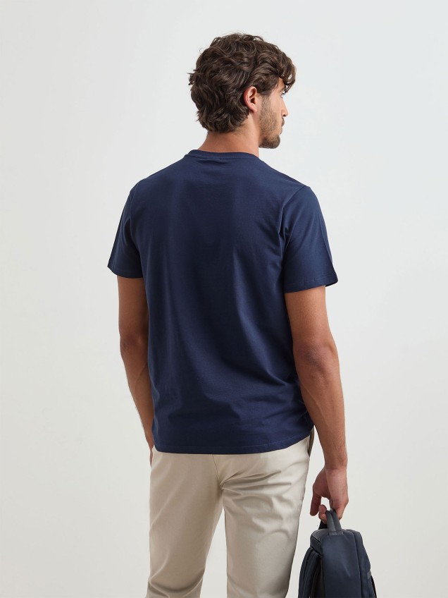 T-shirt Básica de Algodão