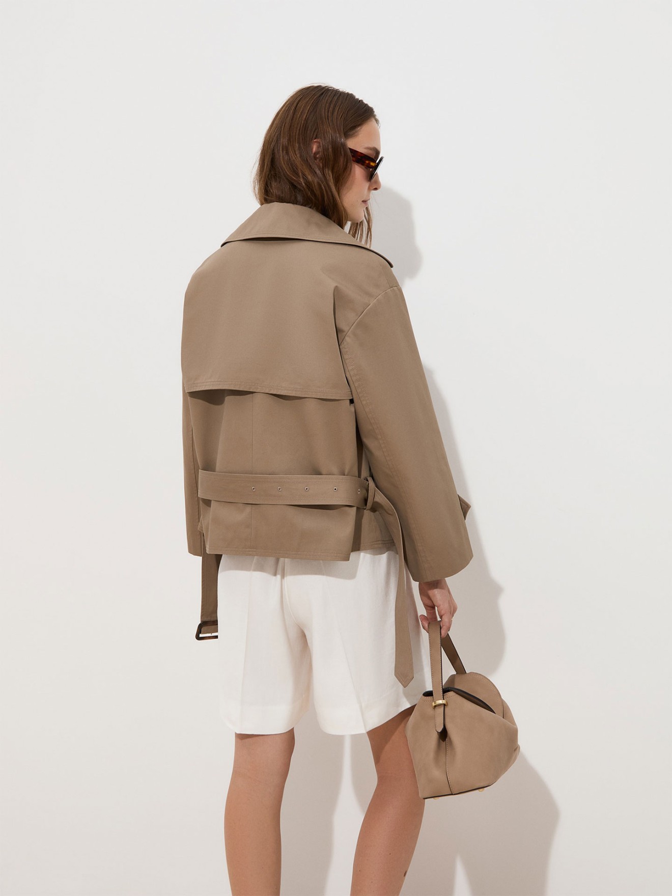 Gabardine Curta de Trespasse