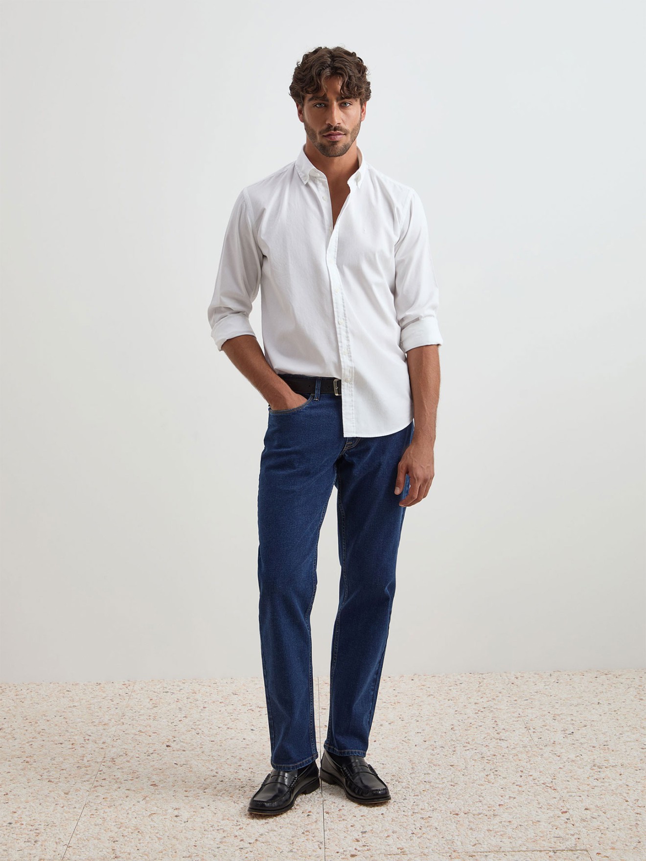 Camisa Lisa Regular Fit