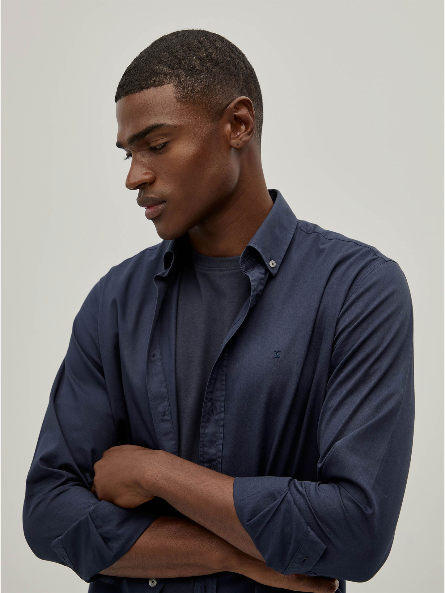 Camisa Lisa Regular Fit