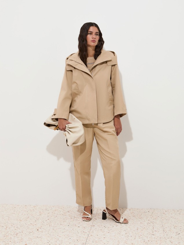 Parka de Corte Largo