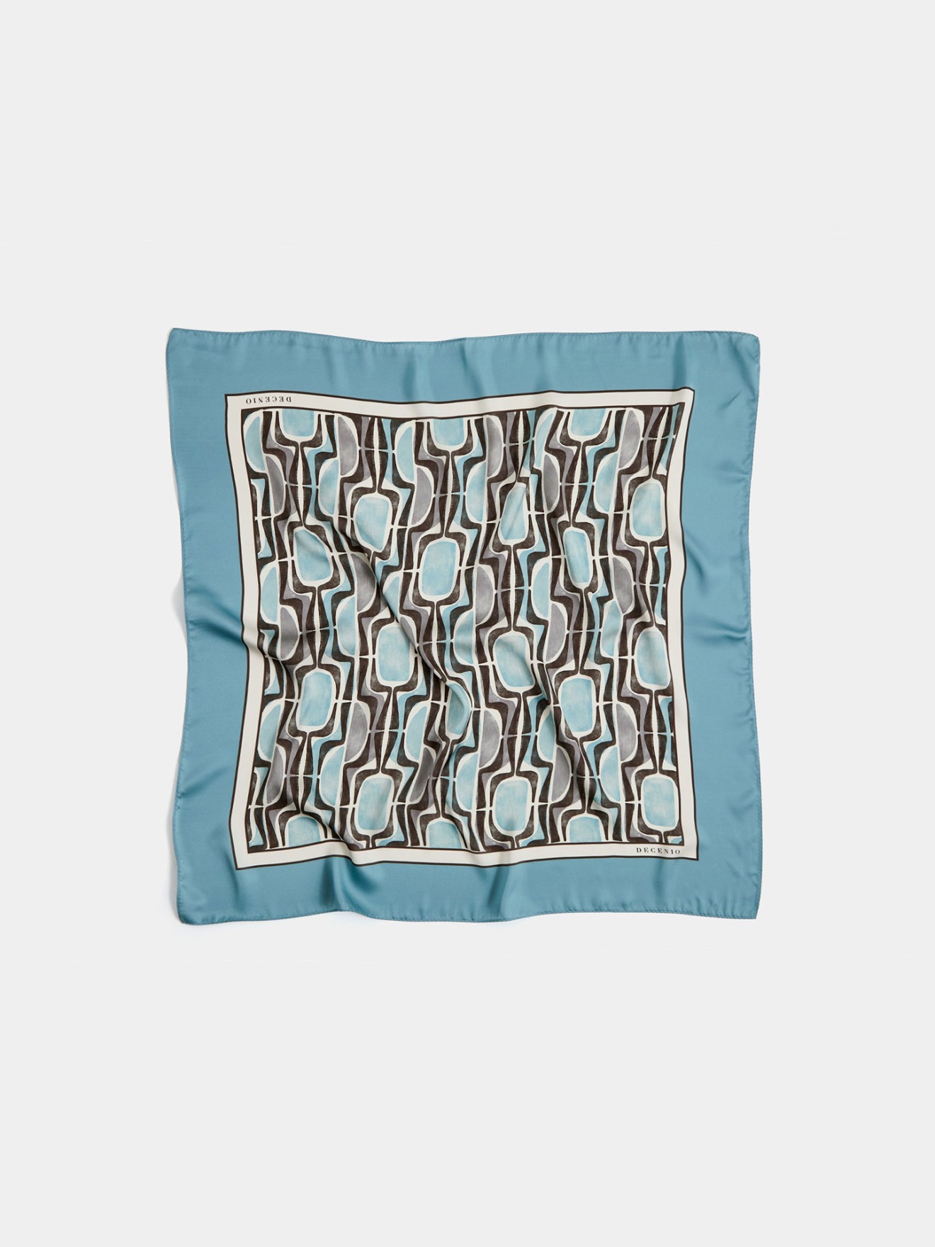 Len�o Quadrado com Estampado